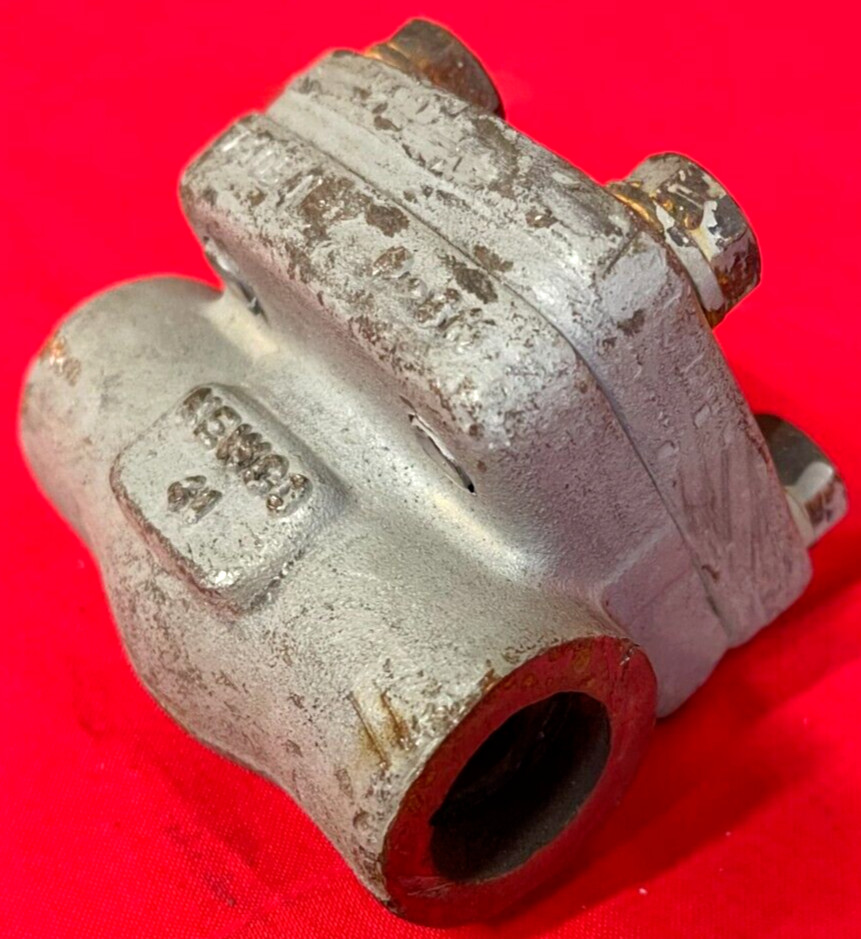NEWCO SOCKET WELD CHECK VALVE #38S-FSZ TYPE SWING BODY A105 CLASS 800