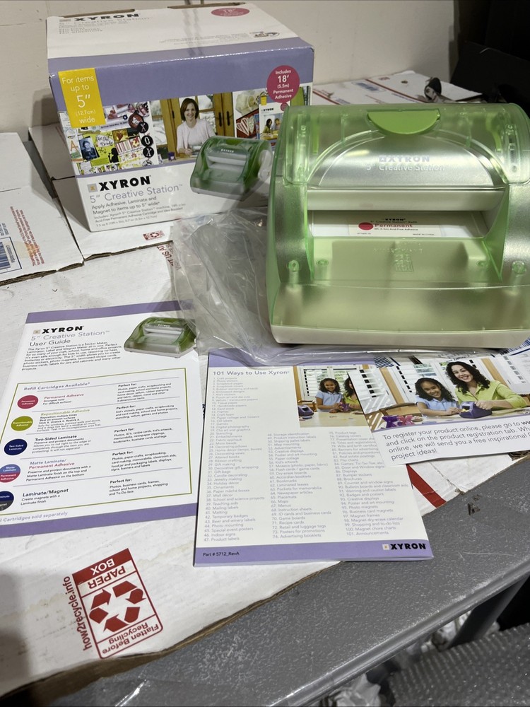 Xyron 510 Creative Station 5”Multi Use Crafting Machine