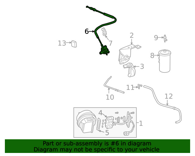 Genuine Honda Cable 17880-PAA-A01