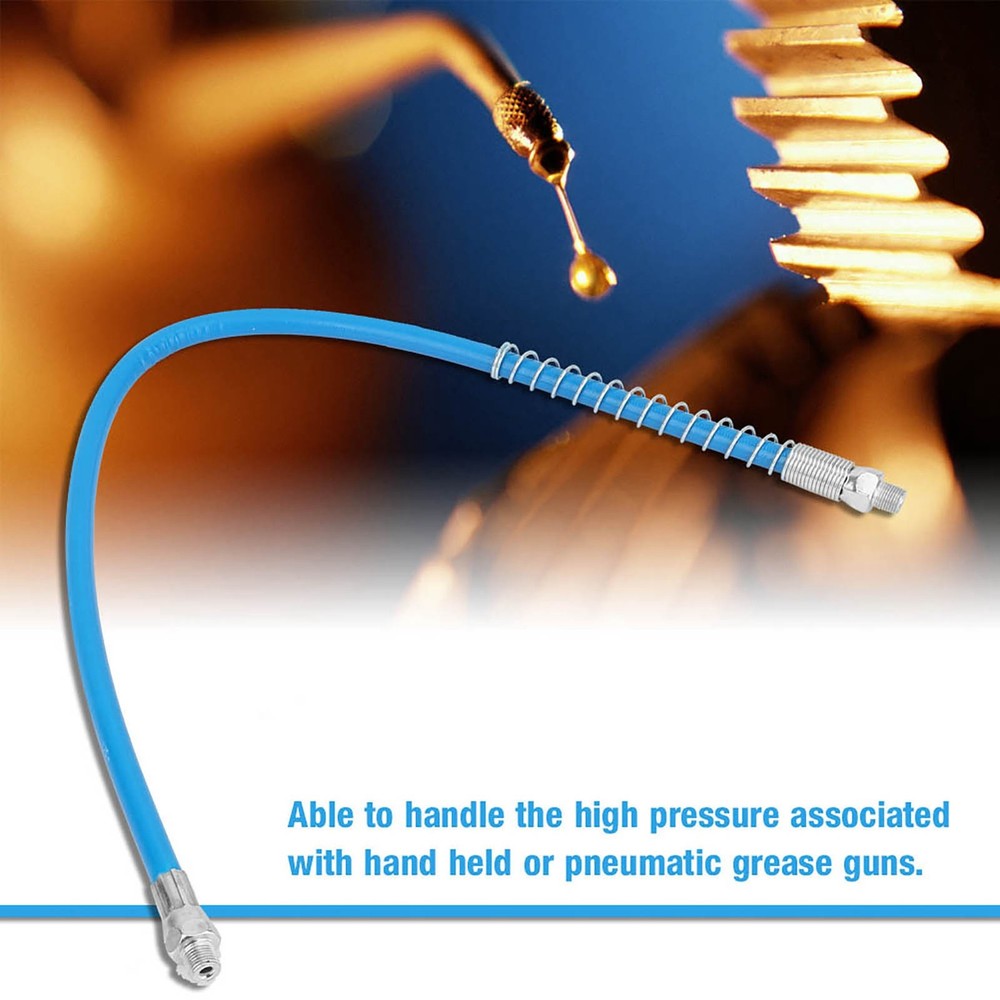 1Pcs Flexible Grease Whip Hose Coupler Explosionproof❀
