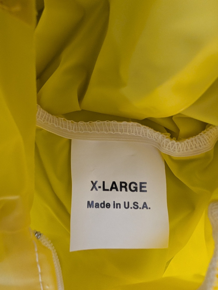 Rain Over Suit - Yellow New Without Tags Unbranded Xlarge Extra Large