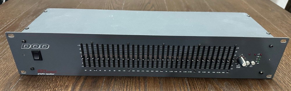 DOD 831 Series II Graphic Equalizer Mono EQ Analog