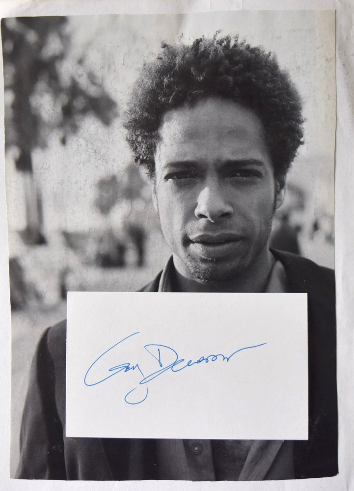 Gary Dourdan Hand Signed Card