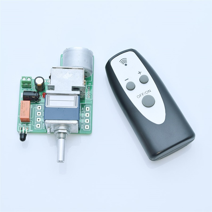 ALPS27 Motor Remote Control Volume Control Board For Preamp Audio Amp 100K
