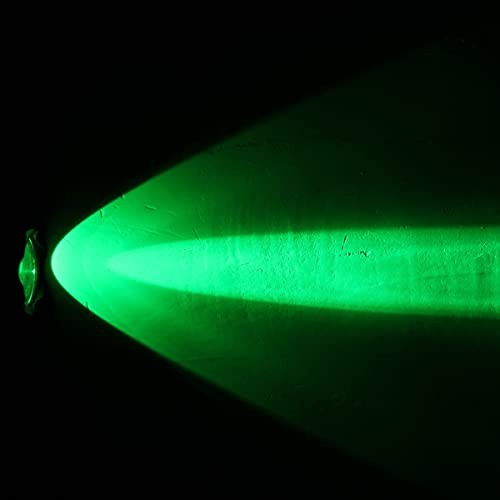 for Hunting, Single Light Mode Flashlight, Zoomable Hog Coyote Green Light