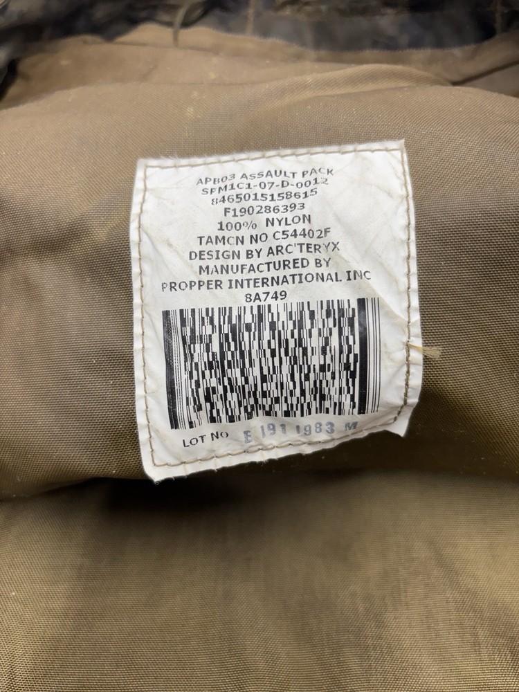 USMC MARPAT ILBE MAIN PACK GEN 2, Assault Pack And Hydration System