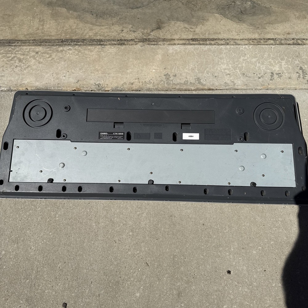 Casio CTK-593 Silver Electronic Keyboard Musical Information System Tested Works