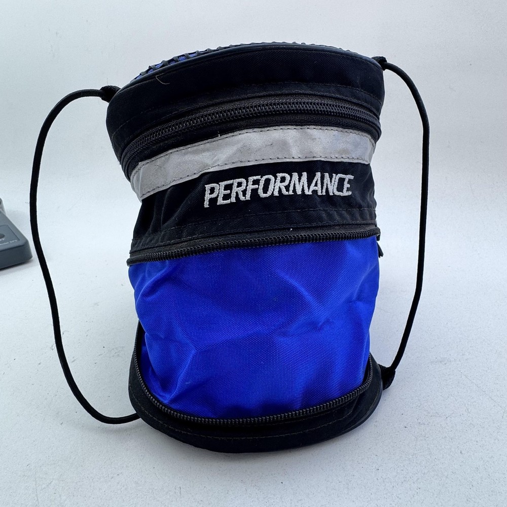 Performance Bike Expandable Saddle Bag Seat Pack Reflective Black Under Seat A18