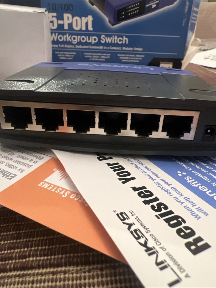 Linksys EtherFast (EZXS55W) 5-Ports External Switch