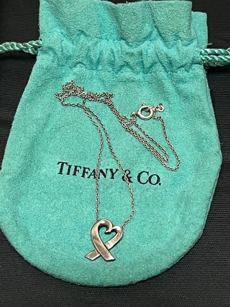 Tiffany & Co. Silver Heart Necklace