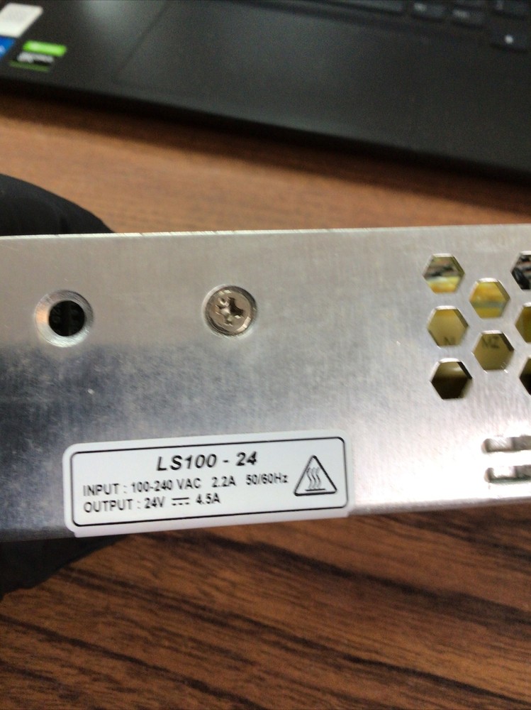 LAMBDA LS100-24 HFP 24V 4.5A 100-240VAC POWER SUPPLY (TA53MS)