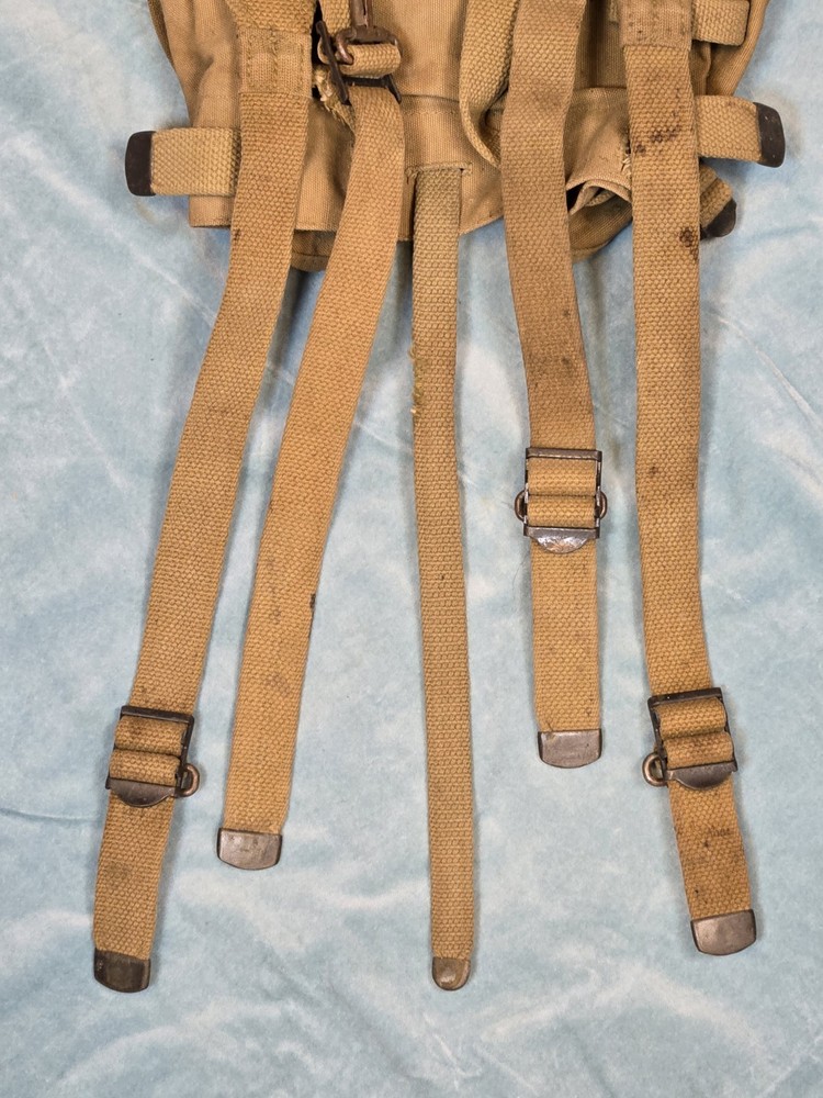 US Military Issue WW1 Era USMC Army Field Gear Pack Backpack