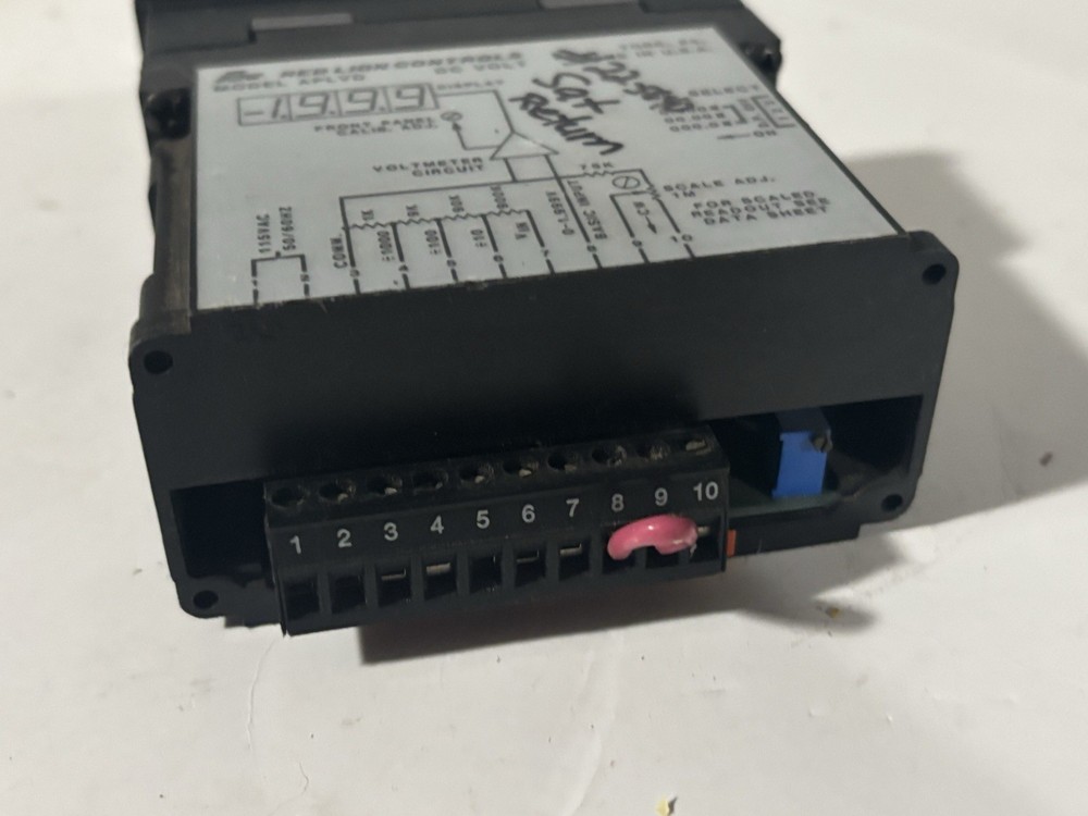 Red Lion Controls Model APLVD / APLVD400 1692 Panel Meter
