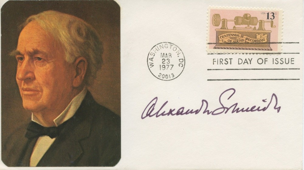 SCHNEIDER, Alexander.BUDAPEST QT VIOLINIST Signed FDC