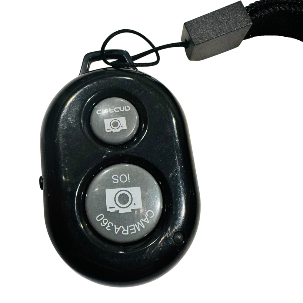 Bluetooth Remote Shutter Camera 360 iOS Android UBEESIZE Lanyard