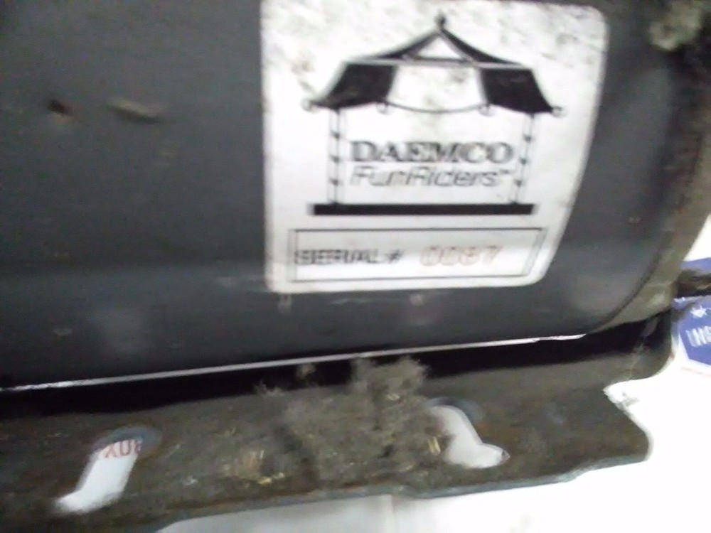 daemco fun riders kiddie ride arcade motor working