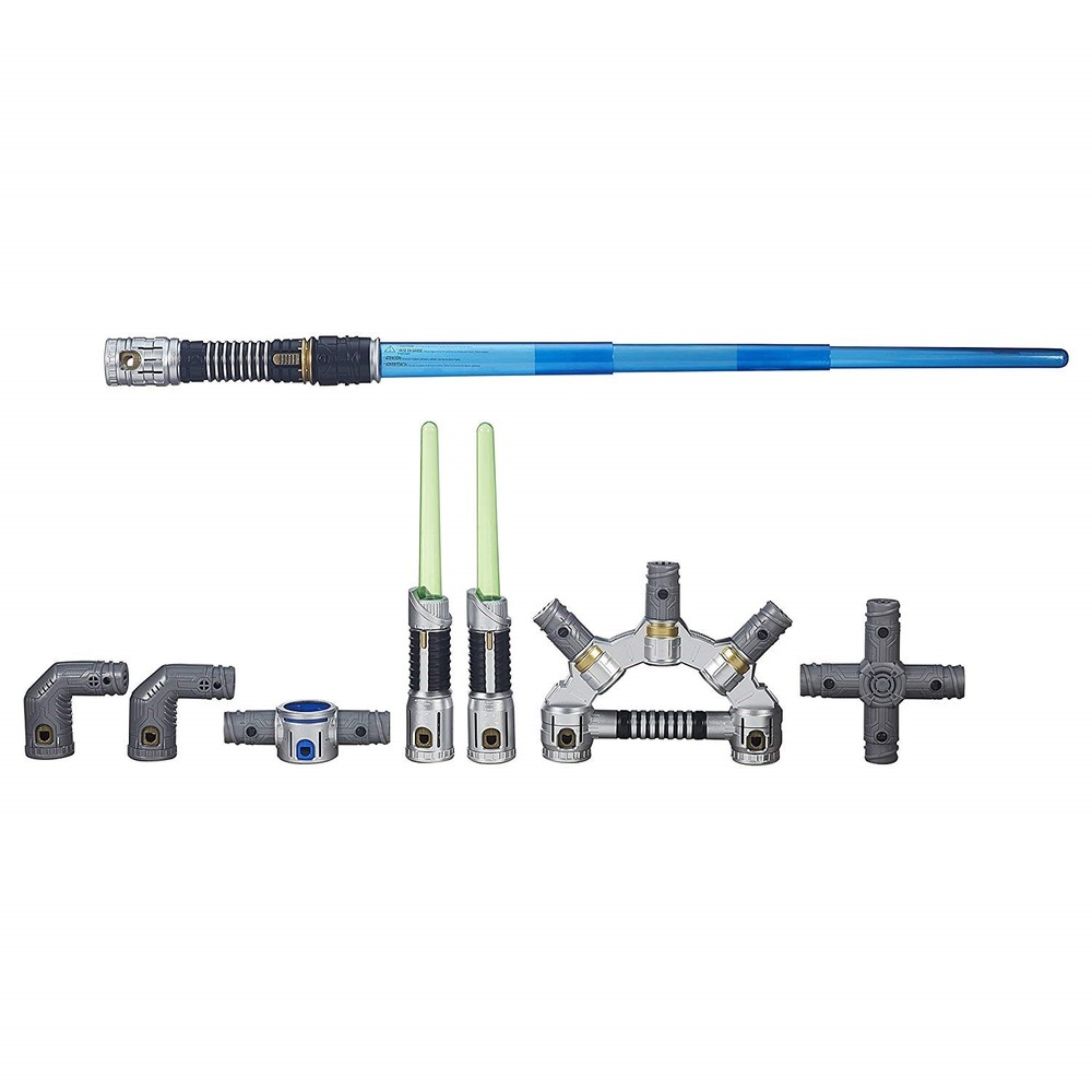 Star Wars Bladebuilders JEDI MASTER LIGHTSABER kit Electronic 100+ combinations