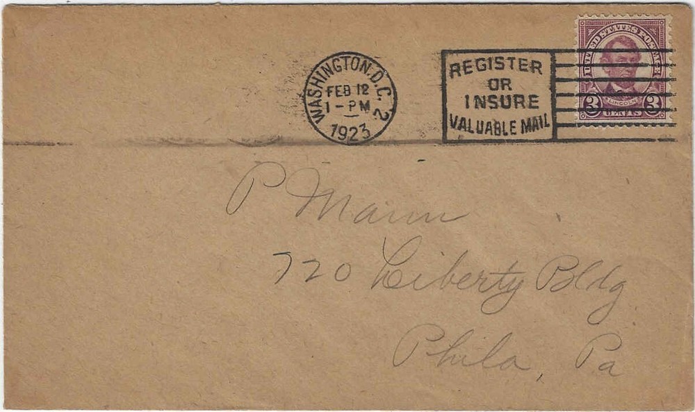 FDC    # 555    Lincoln   --     02/12/23  --  DC