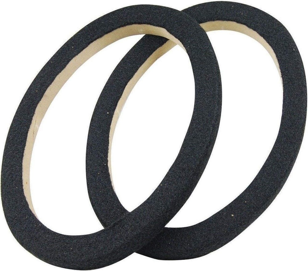 2 Absolute 12" Woofer Ring Spacer Black Carpet