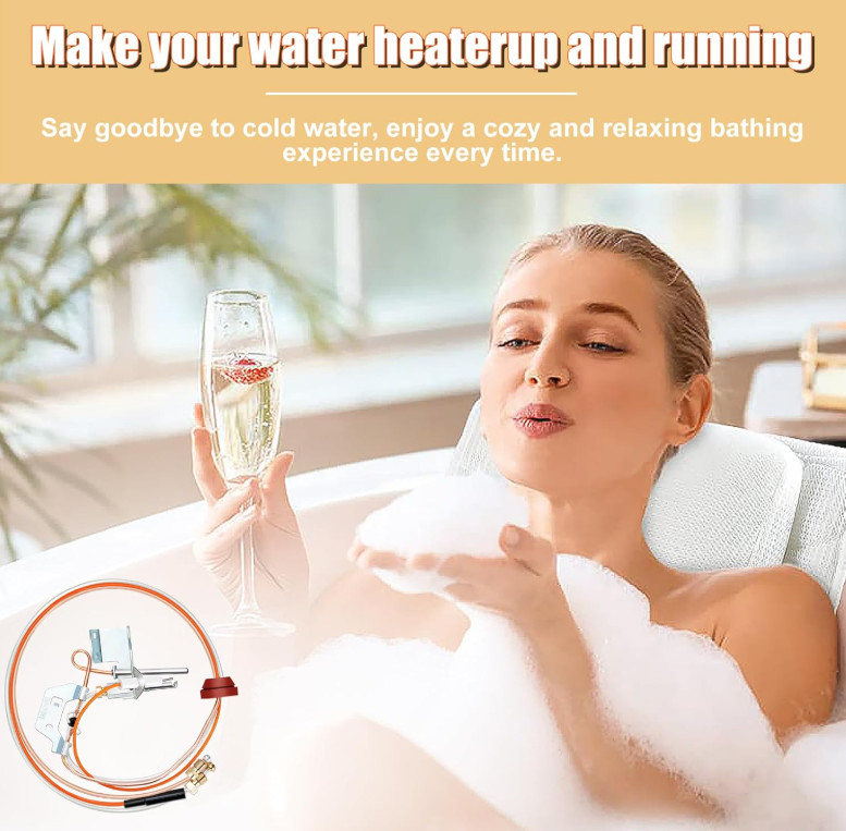 Conjunto Piloto Gas Natural 9003542 Repuesto para Calentador de Agua, Nuevo