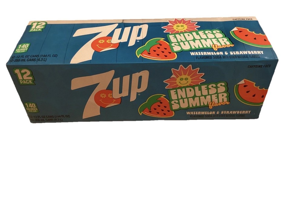 7up Endless Summer Soda 12 Pack