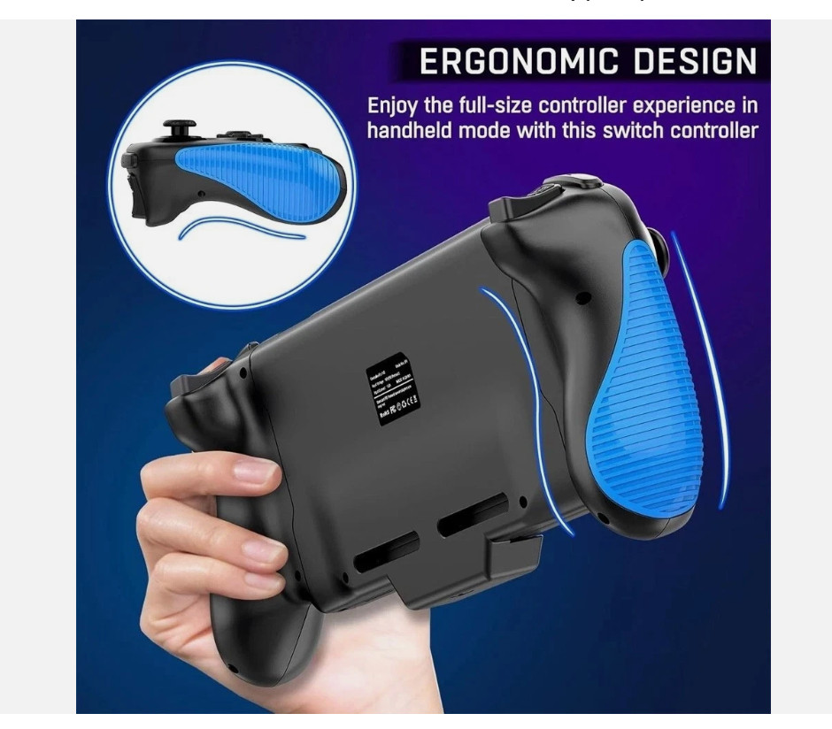 Dual vibration handheld controller for Nintendo Switch Joy Con game controller