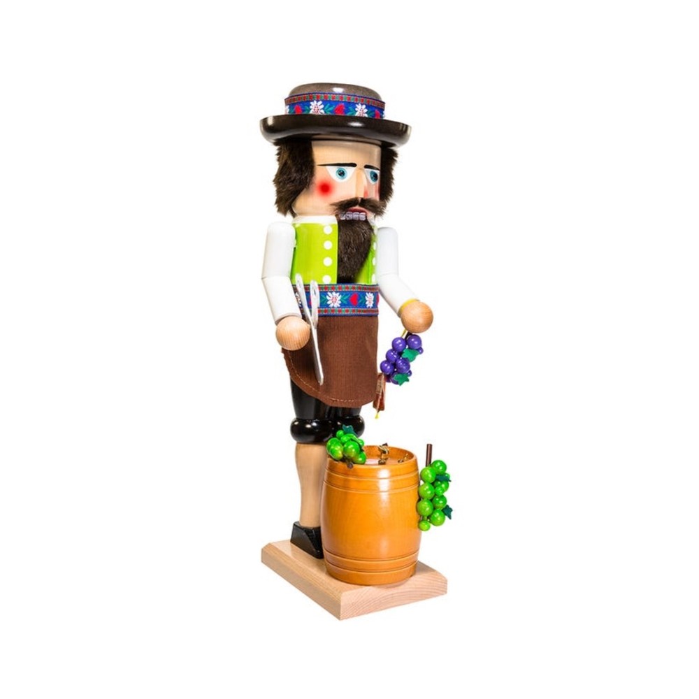 Steinbach (ES1643) Wind-Up Musical Winemaker Nutcracker, 17"