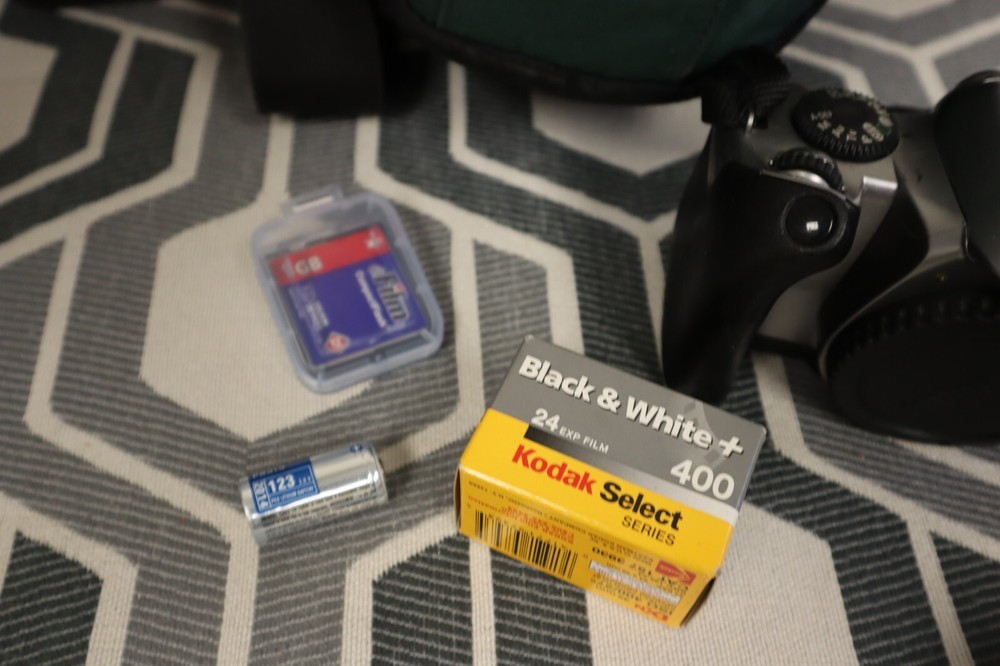 Canon EOS Rebel 35mm Camera with Extras
