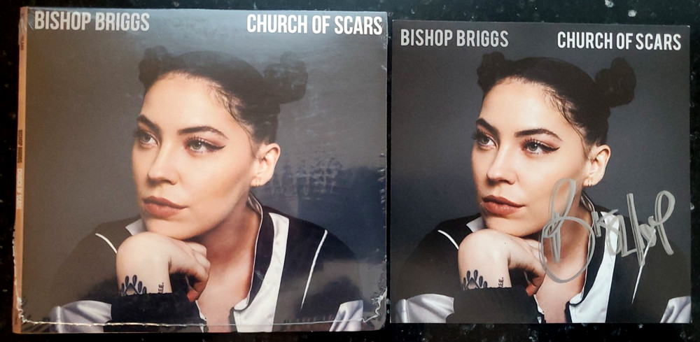 BISHOP BRIGGS SIGNED CD CHURCH OF SCARS AUTOGRAPHED