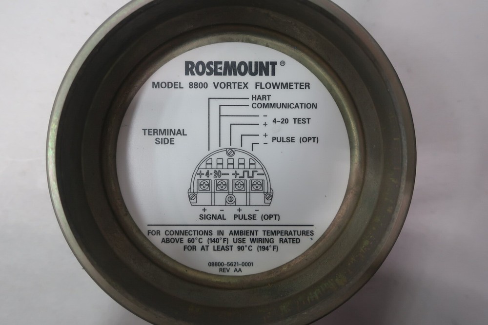 Rosemount 8800 Vortex Flow Meter Head
