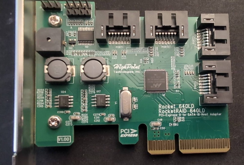 Highpoint RocketRAID 640LD 4 Port 6GB/s