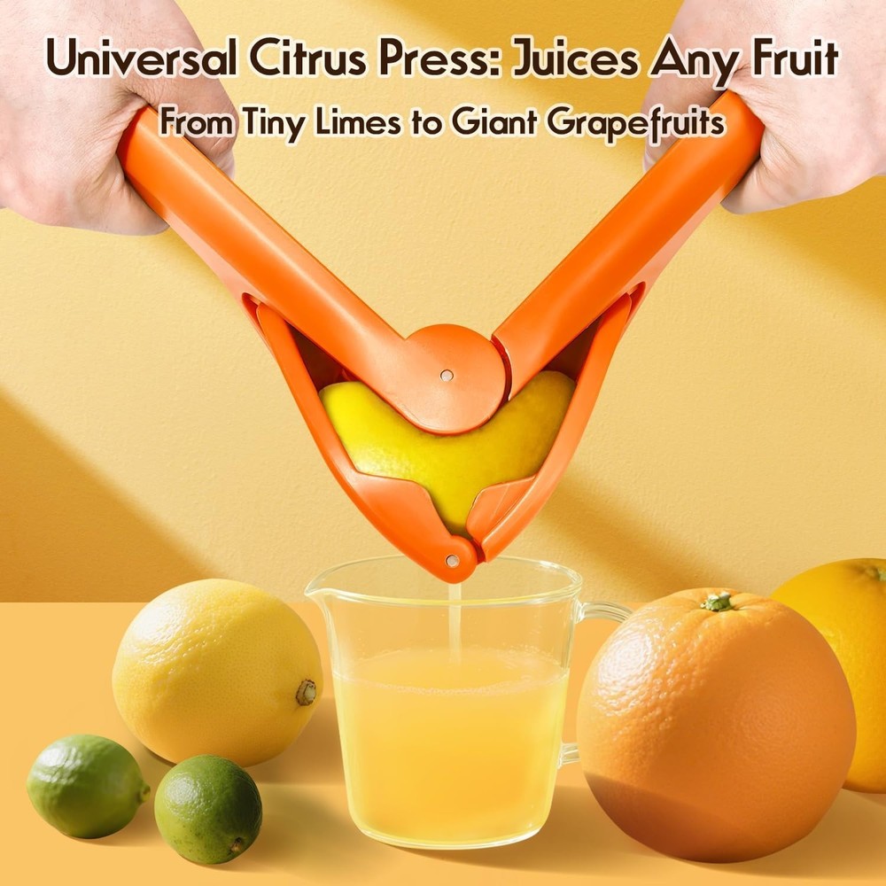 Manual Lemon Squeezer, Hand Lemon Squeezer, Durability and longevity, Easy to Us