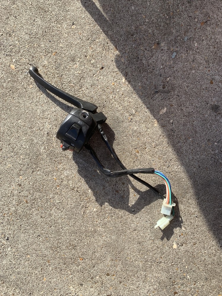 Baotian BT49QT-12 left switch with lever