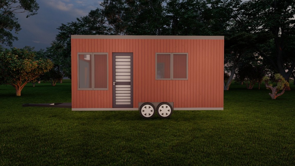 Tiny Home on Wheels Design Plans | 8'x20' | 160sqft | Detailed Floorplan