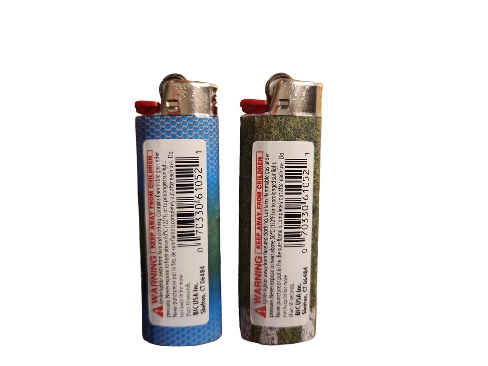 Bic Lighter Carolina Panthers