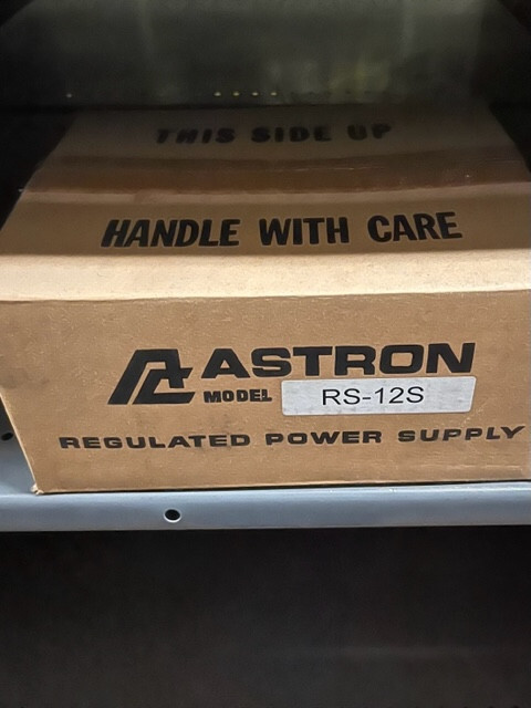 Astron RS-12S Power Supply