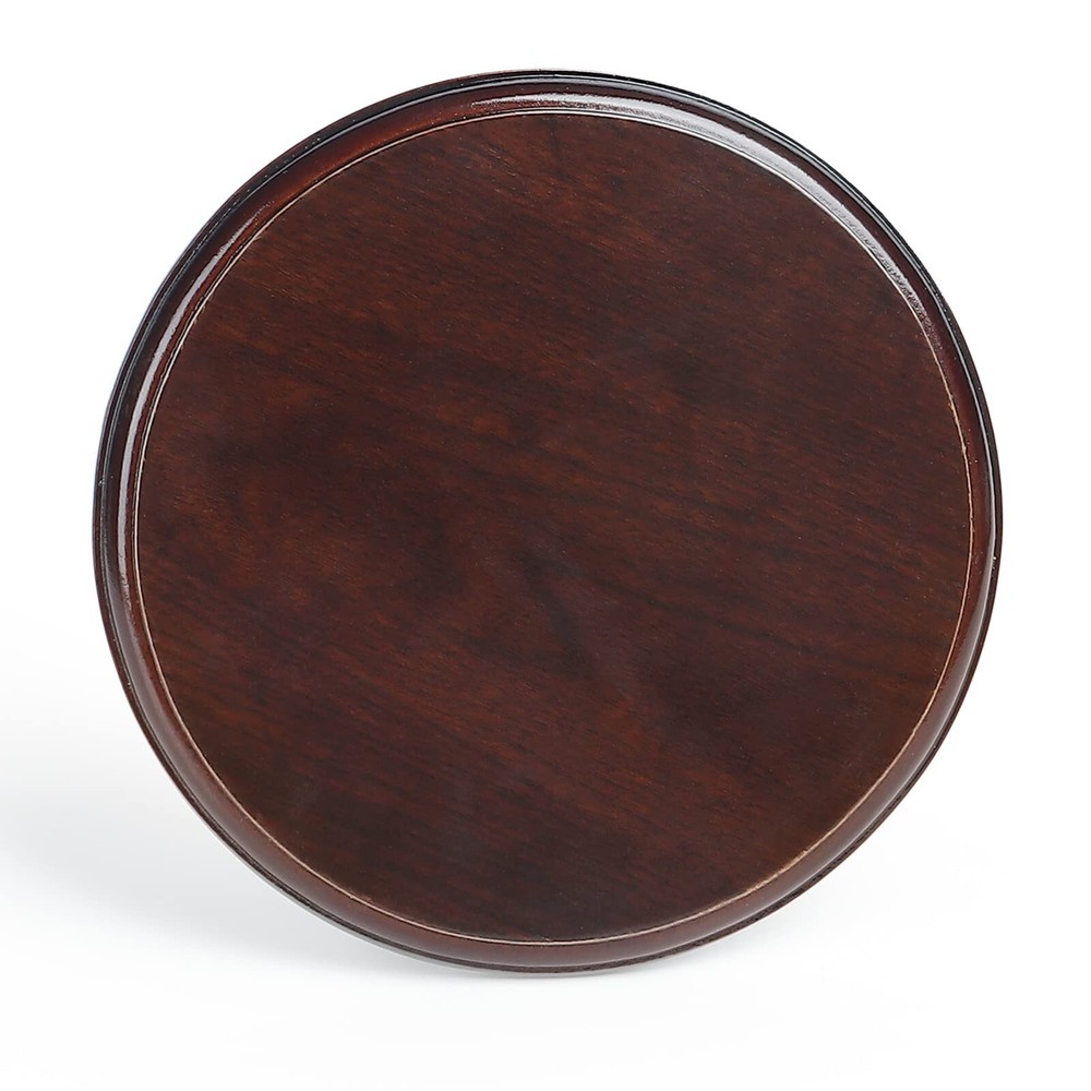 Falling in Art Wood Round Base-Hand Casting Structure Base, DIY Crafts, Keeps...