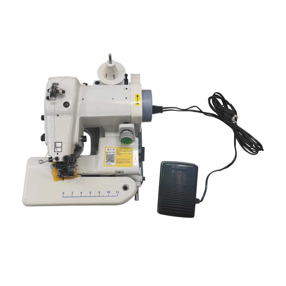 Portable Blindstitch Hem Chain Stitch Sewing Machine with Seam Jumping Function