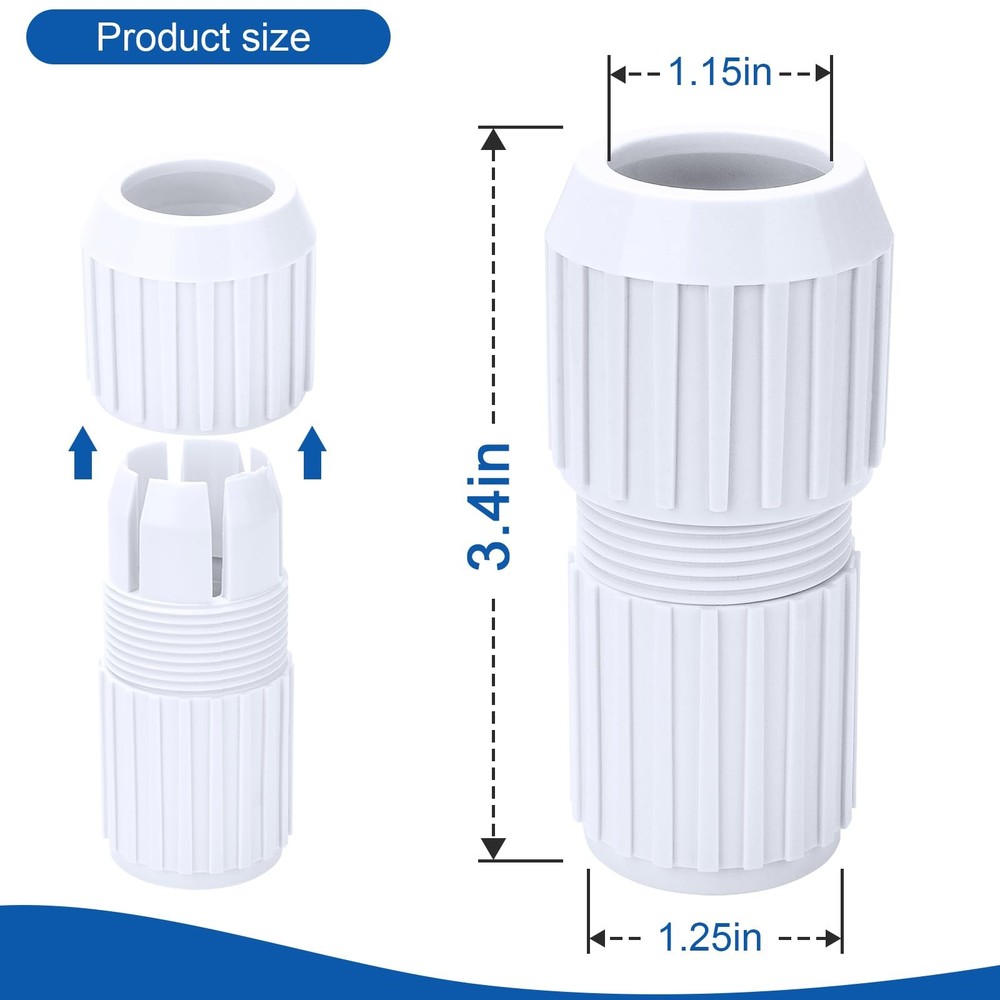 Pool Telescoping Pole Cam Lock Replacement 2pc & Pole Grip Handle Replacement..