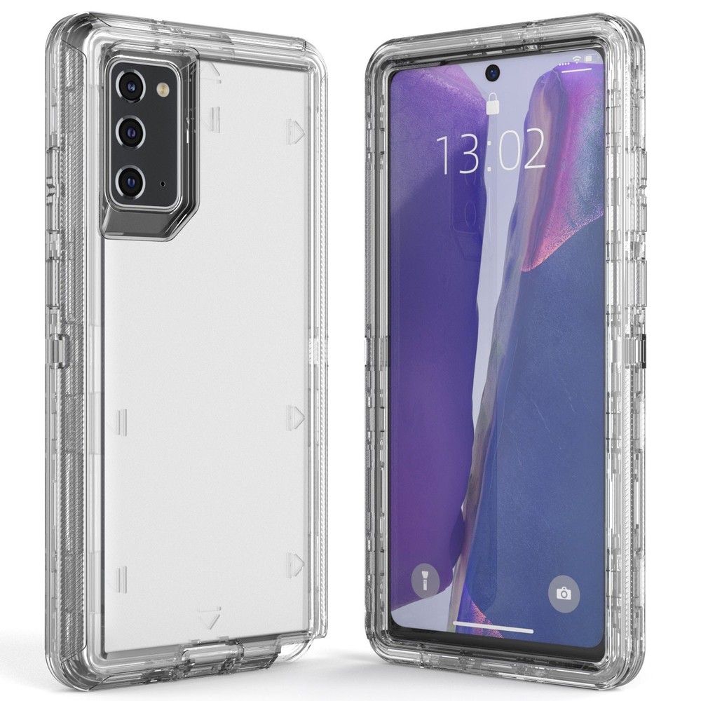 For Samsung Galaxy Note 20 Ultra 5G Translucent Case Cover / Screen Protector
