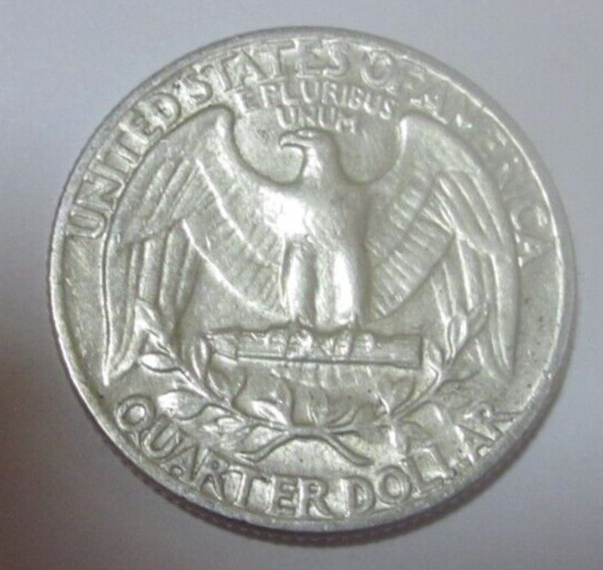 1964 D Washington Silver Quarter 90% Silver