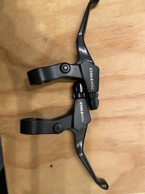 Tektro Linear Pull Brake Lever Set - Black