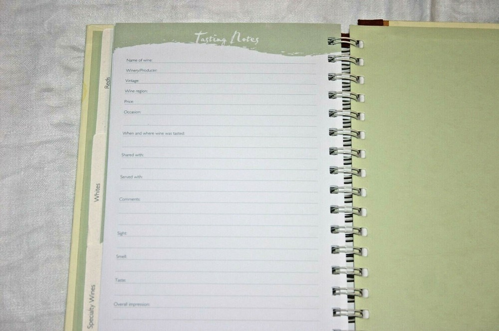 NEW Contemporary Wine Journal, Ring-bound, by Avalanche