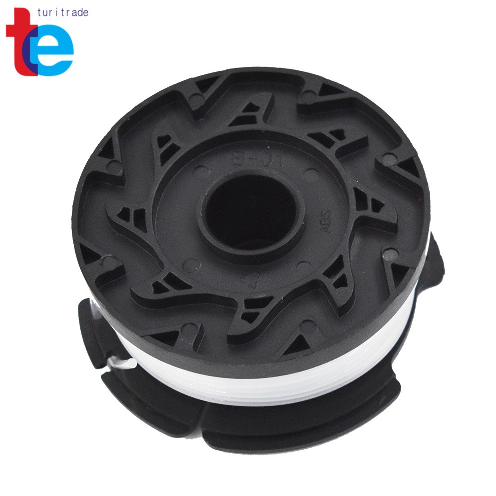 6 Pack Trimmer Replacement Spool AF-100-3ZP Fits For Black+Decker 30ft .065"