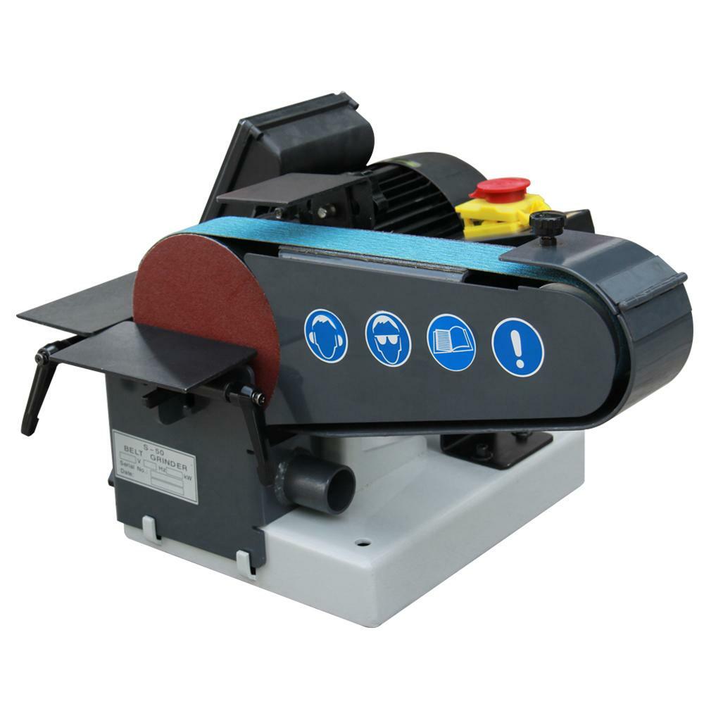 BG-2, Combination Belt and Disk Grinder, 6'' Disk Diameter, 2'' Belt Width, 40''