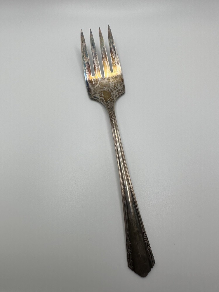 Vintage Wm Rogers Cold Meat Fork 8.5”