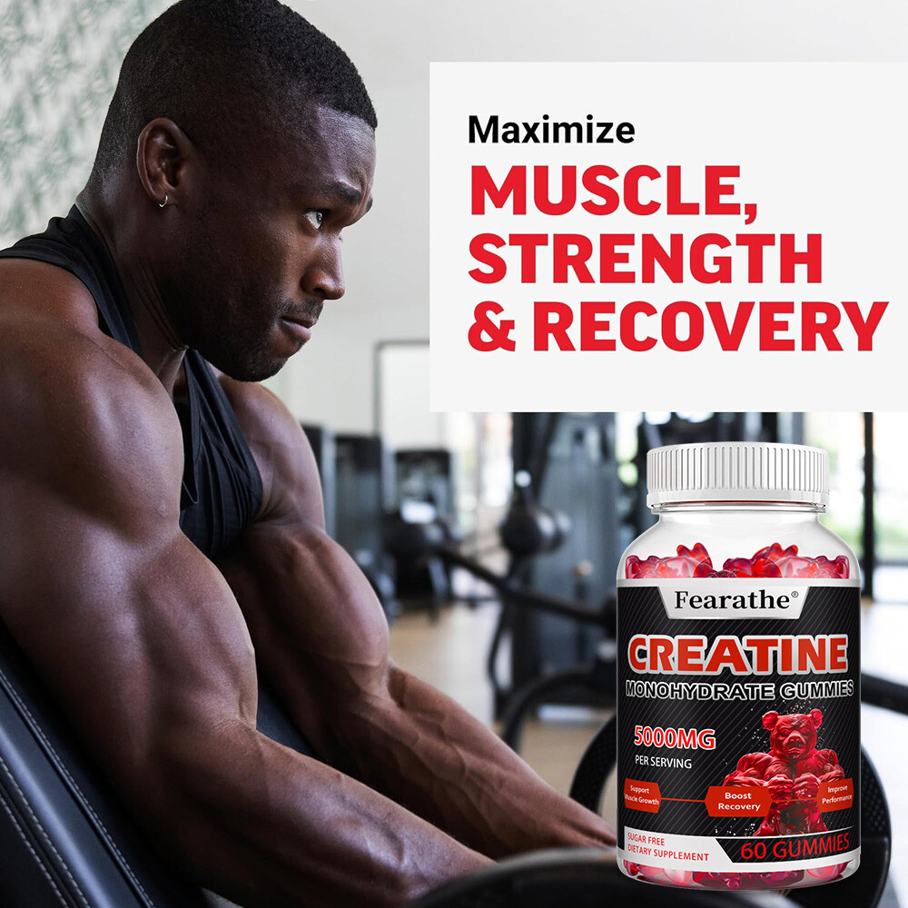 Creatine Monohydrate 5000Mg Increases Muscle Energy Improved Performance