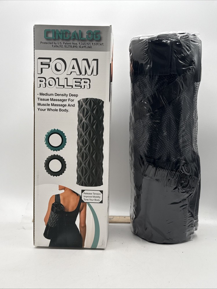 5 in 1 Foam Roller Set - Trigger Point Foam Back Roller, Muscle Roller Stick,...