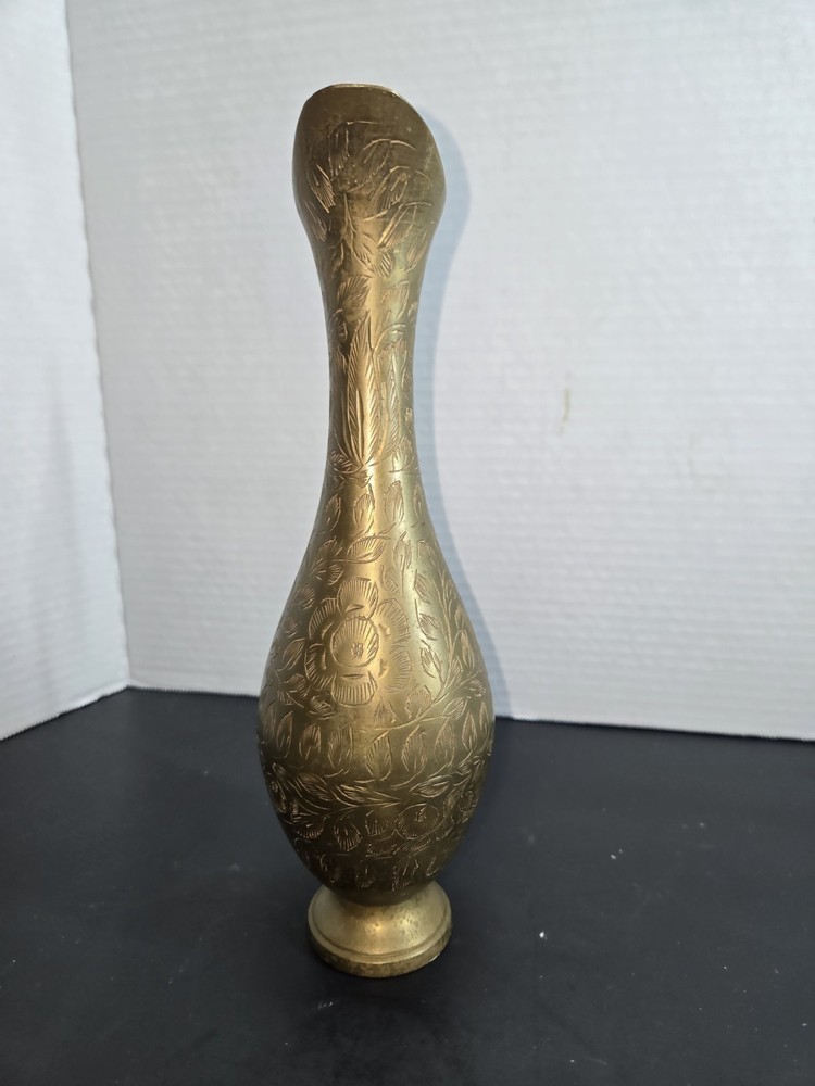 Vintage Etched Pitcher Set Made In India