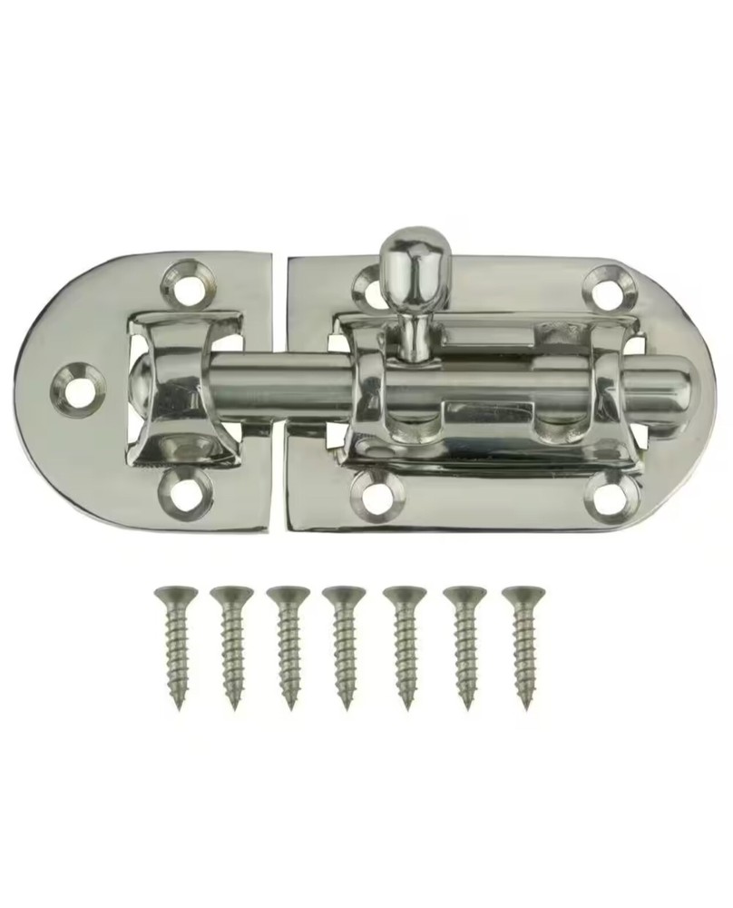 Everbilt Barrel Bolt 3-5/8 in Rust Resistant Stainless